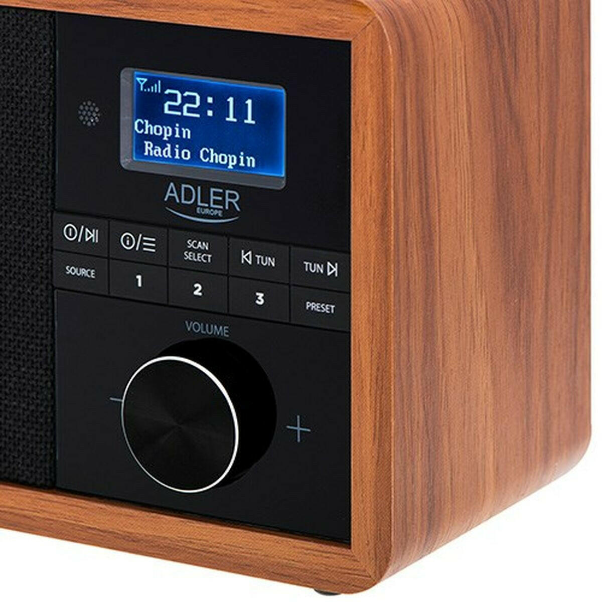 Radio Adler AD 1184 Negro Madera  Comprati.