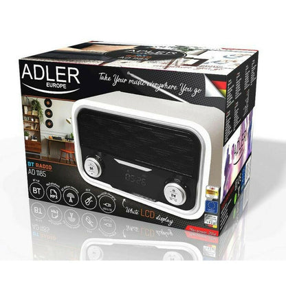 Radio Adler AD 1185 Blanco  Comprati.