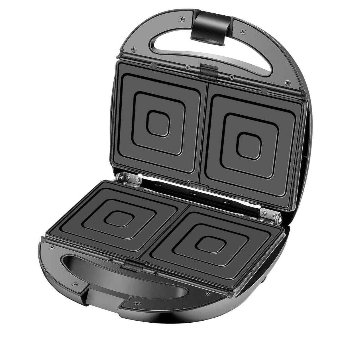 Sandwichera Adler CR 3057 Negro Plateado 1200 W  Comprati.