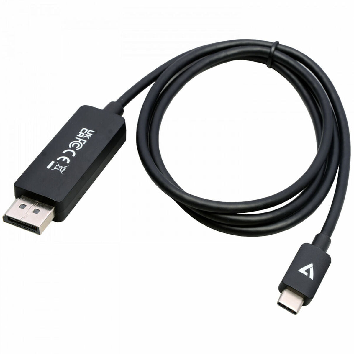 Adaptador USB C a DisplayPort V7 V7USBCDP14-1M        1 m 8K Ultra HD  Comprati.