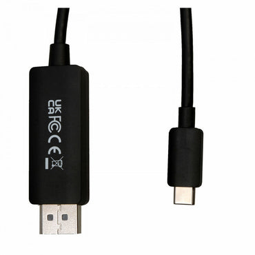 Adaptador USB C a DisplayPort V7 V7USBCDP14-1M        1 m 8K Ultra HD  Comprati.