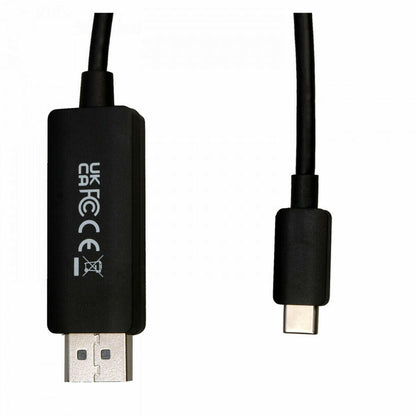 Adaptador USB C a DisplayPort V7 V7USBCDP14-1M        1 m 8K Ultra HD  Comprati.