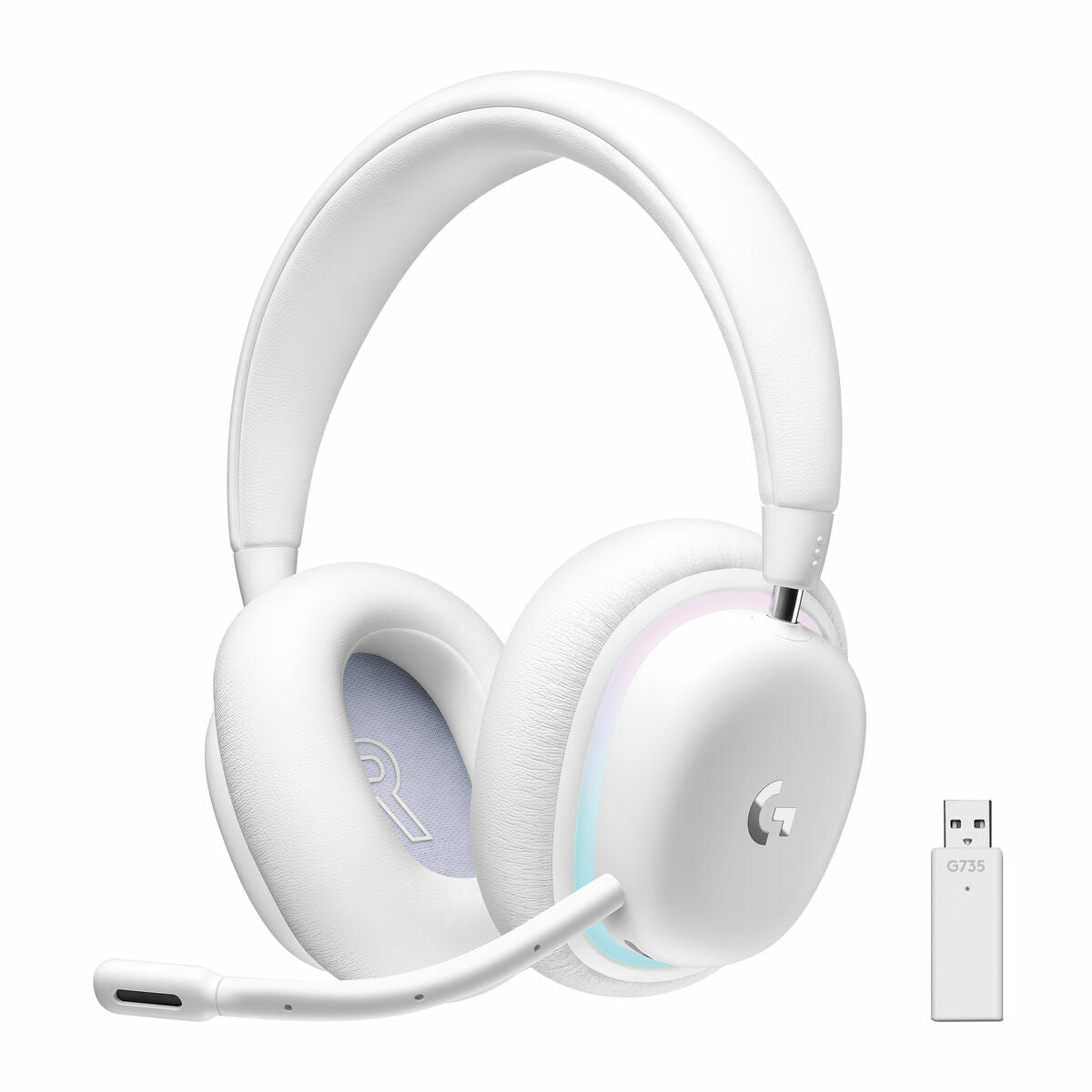 Auriculares Bluetooth con Micrófono Logitech G735 Blanco Azul/Blanco  Comprati.