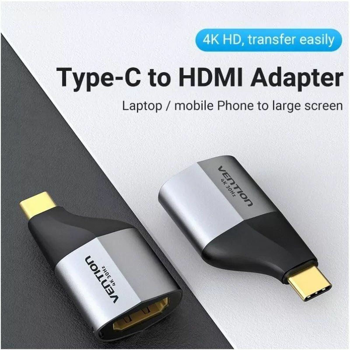 Adaptador USB-C a HDMI Vention TCDH0  Comprati.