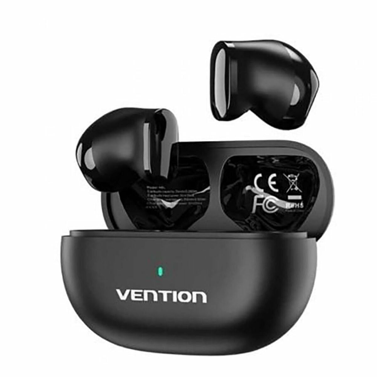 Auriculares in Ear Bluetooth Vention Tiny T12 NBLB0 Negro  Comprati.