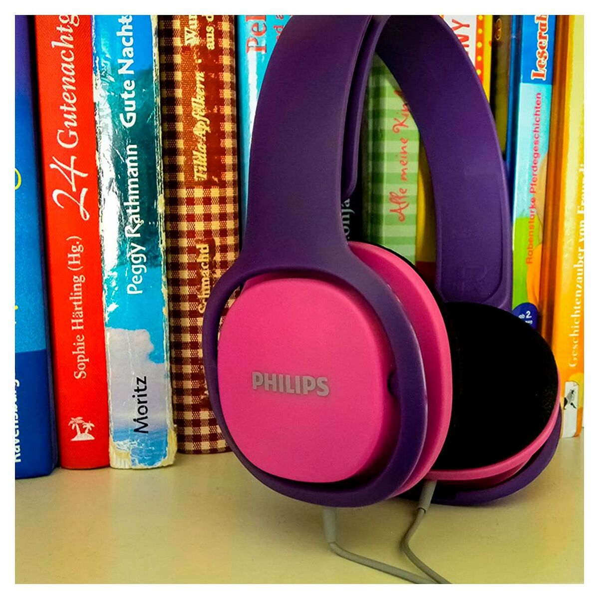 Auriculares de Diadema Philips Rosa Para niños Con cable  Comprati.