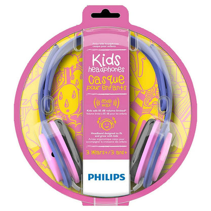 Auriculares de Diadema Philips Rosa Para niños Con cable  Comprati.