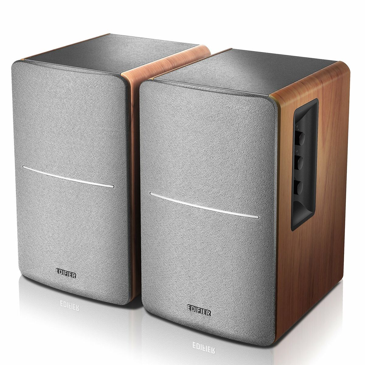 Altavoces PC Edifier R1280DB Marrón Madera  Comprati.