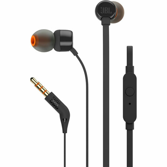 Auriculares de Botón JBL T110 Negro  Comprati.