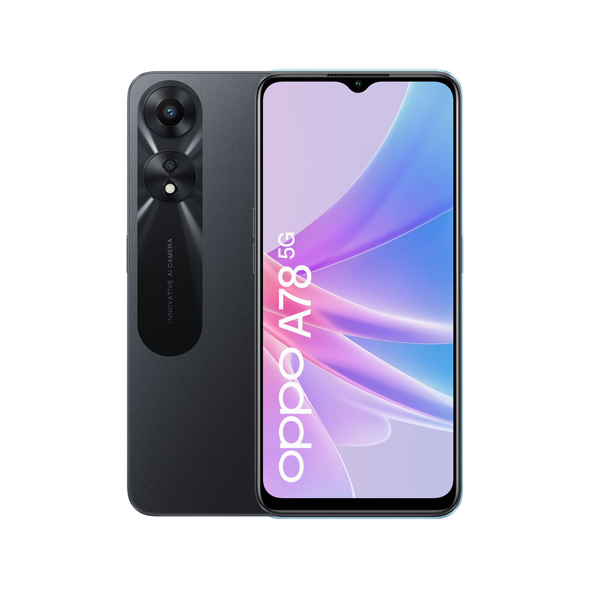 Smartphone Oppo A78 6,56" 128 GB 4 GB RAM Mediatek Dimensity 700 Negro  Comprati.