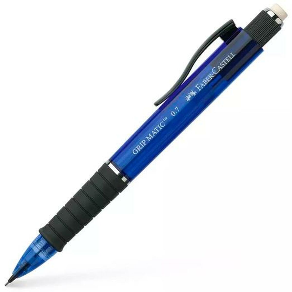 Portaminas Faber-Castell Grip  Matic Azul 0,7 mm (10 Unidades)  Comprati.