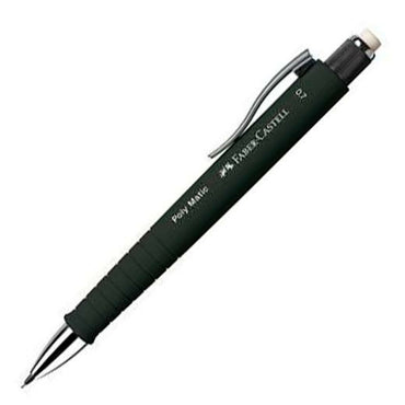 Portaminas Faber-Castell Poly Matic Negro 0,7 mm (5 Unidades)  Comprati.