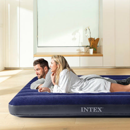 Cama Hinchable Intex Beam Standard Classic Downy 183 x 25 x 203 cm  Comprati.