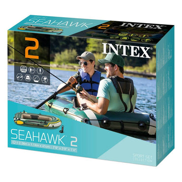 Barca Hinchable Intex Seahawk 2 Verde 236 x 41 x 114 cm  Comprati.