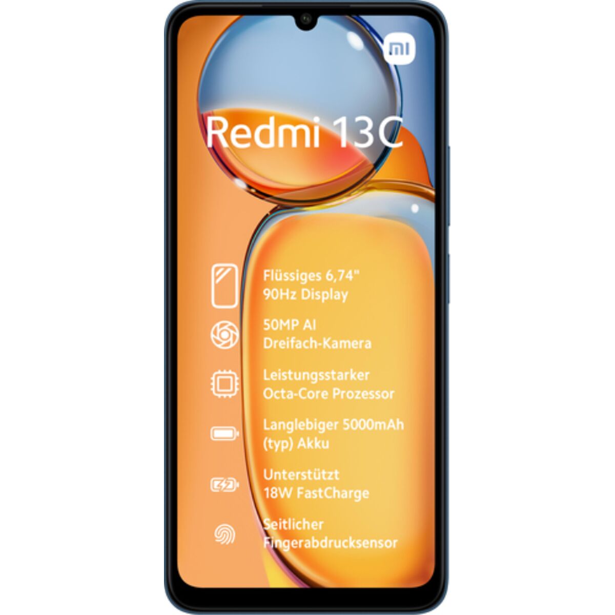 Smartphone Xiaomi Redmi 13C ARM Cortex-A55 MediaTek Helio G85 4 GB RAM 128 GB Azul Negro  Comprati.