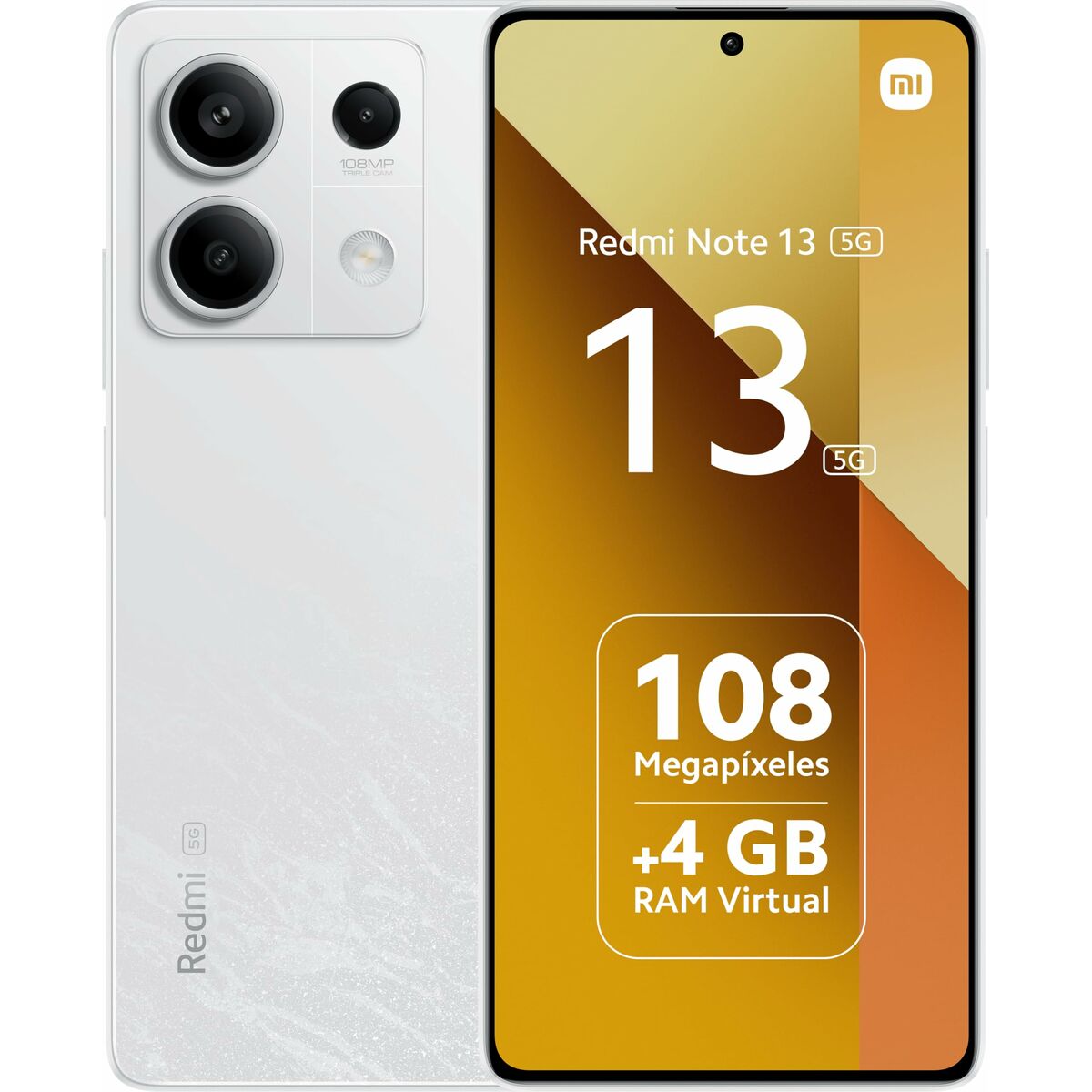 Smartphone Xiaomi Redmi Note 13 5G 6,7" Octa Core 6 GB RAM 128 GB Blanco  Comprati.