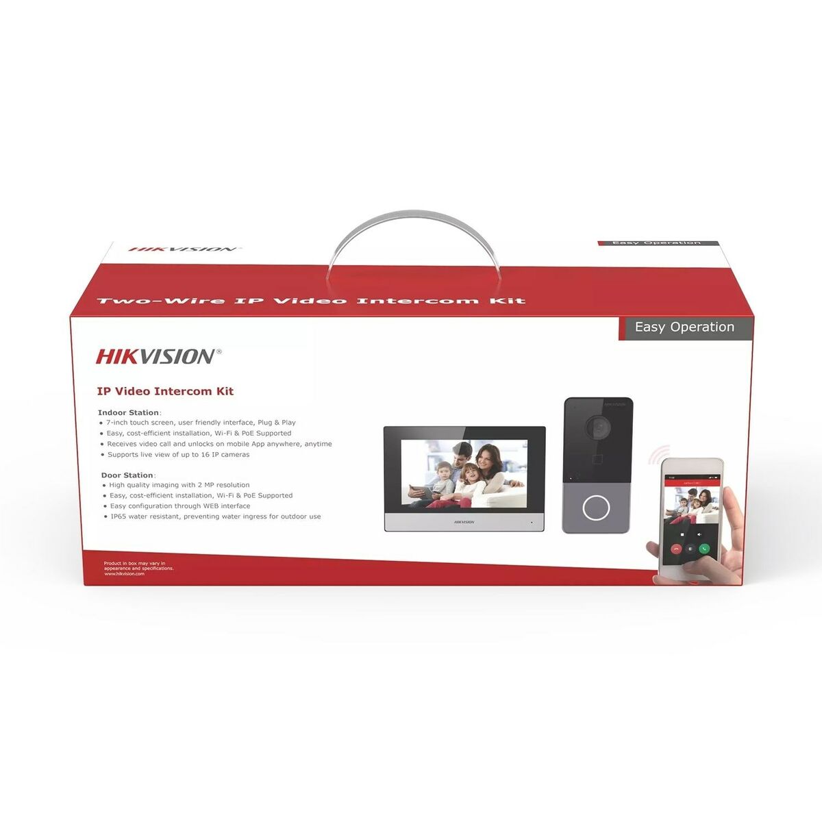 Videoportero Inteligente Hikvision IP-VIS-SLIM  Comprati.