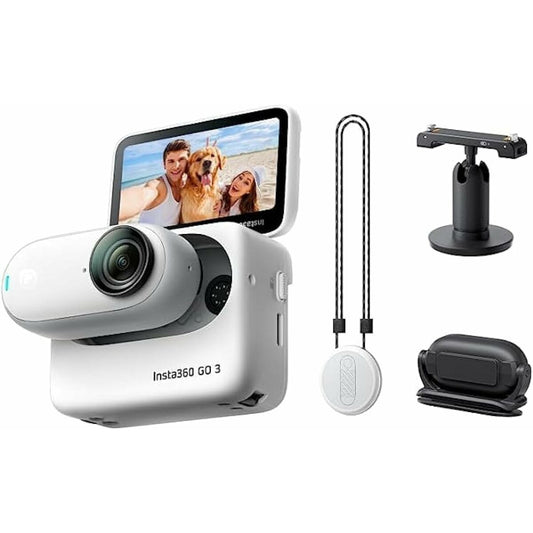 Cámara Deportiva Insta360 GO 3 Blanco Negro  Comprati.