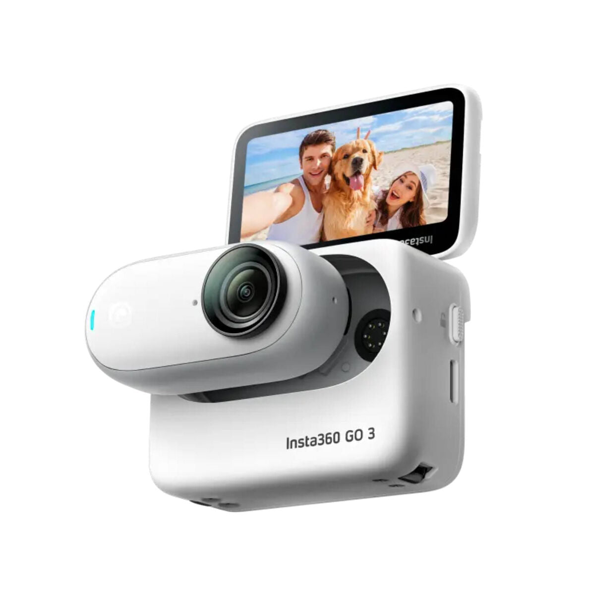 Cámara Deportiva Insta360 GO 3 Blanco Negro  Comprati.