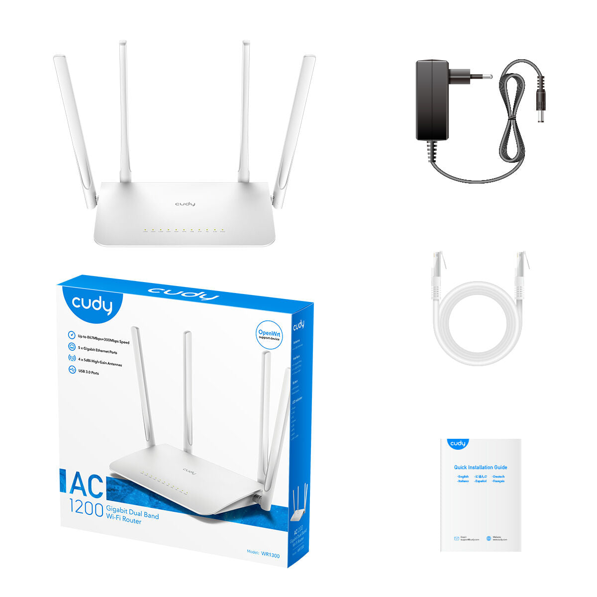 Router Cudy WR1300  Comprati.