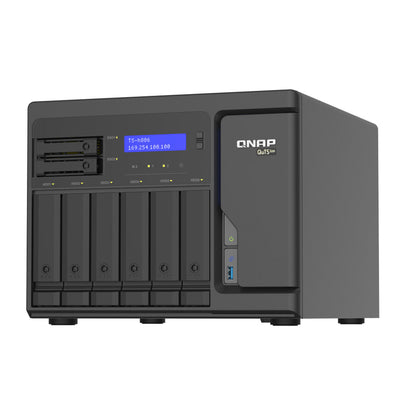 Almacenamiento en Red NAS Qnap TS-H886-D1602-8G Negro  Comprati.