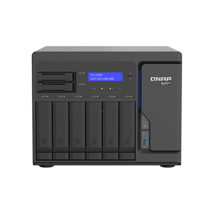 Almacenamiento en Red NAS Qnap TS-H886-D1602-8G Negro  Comprati.