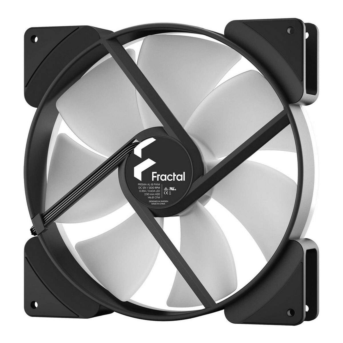 Ventilador Fractal Design FD-FAN-PRI-AL18-PWM (1 unidad)  Comprati.