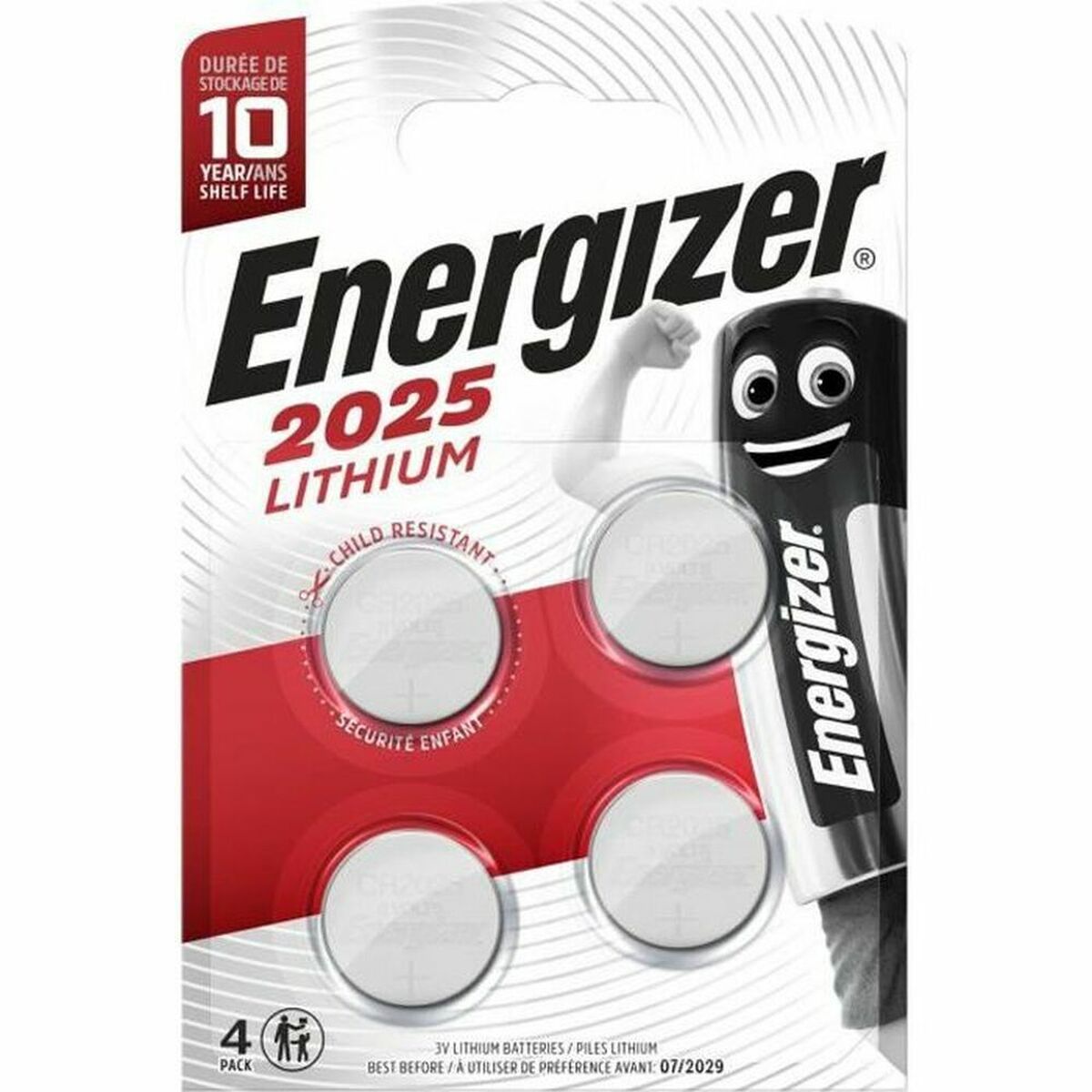 Pilas Energizer CR2025  Comprati.