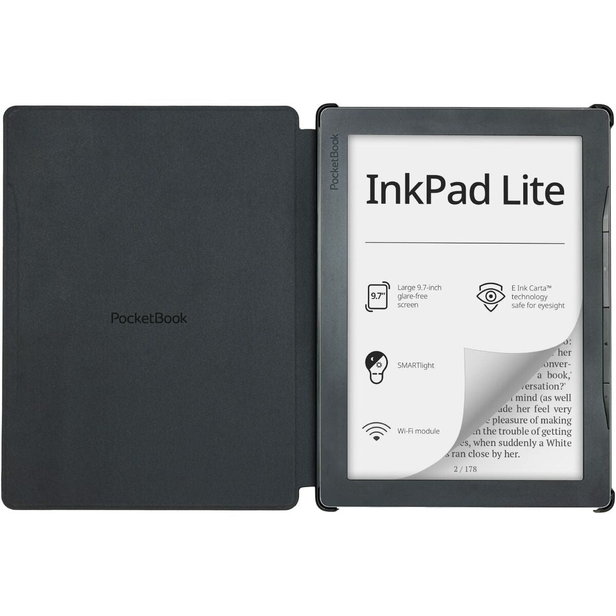 Funda para e-Book PocketBook HN-SL-PU-970-BK-WW  Comprati.