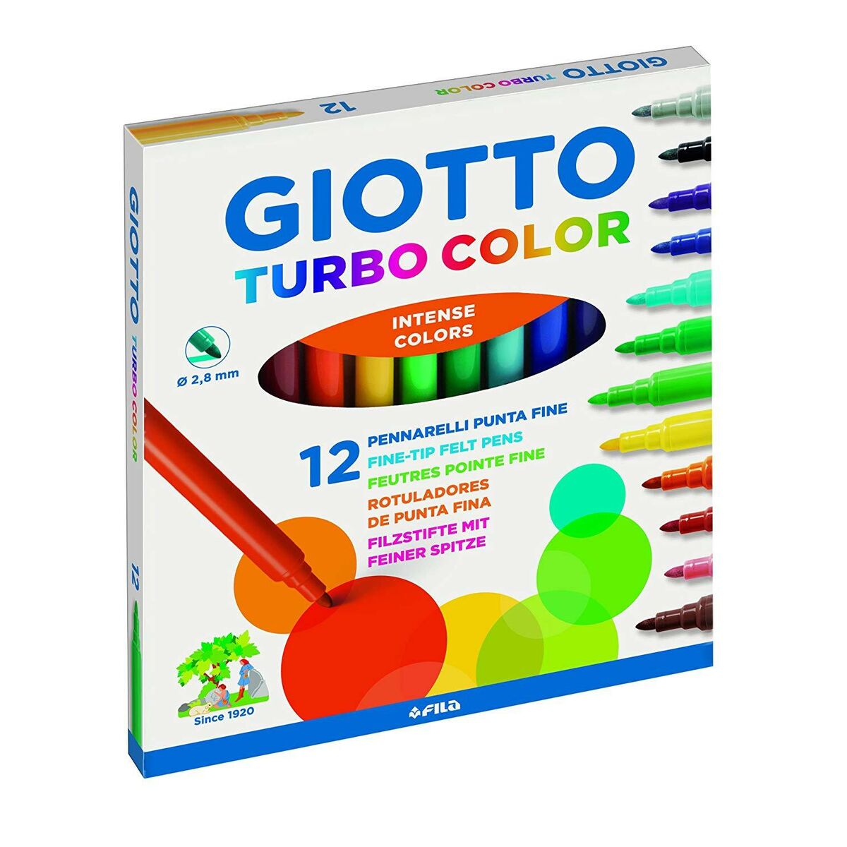 Set de Rotuladores Giotto Turbo Color Multicolor (10 Unidades)  Comprati.