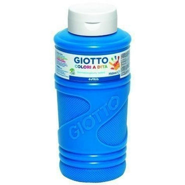 Pintura de Dedos Giotto Azul 750 ml (6 Unidades)  Comprati.