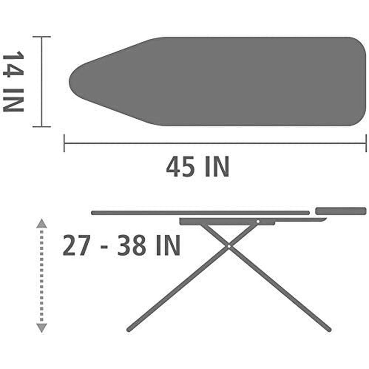 Funda Para Tabla de Planchar Vileda 163253 Gris 135 cm  Comprati.