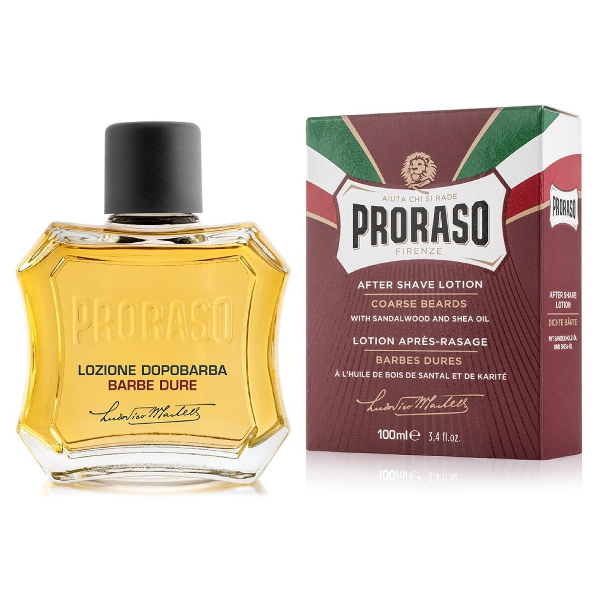 Loción Aftershave Proraso 100 ml Alcohol  Comprati.