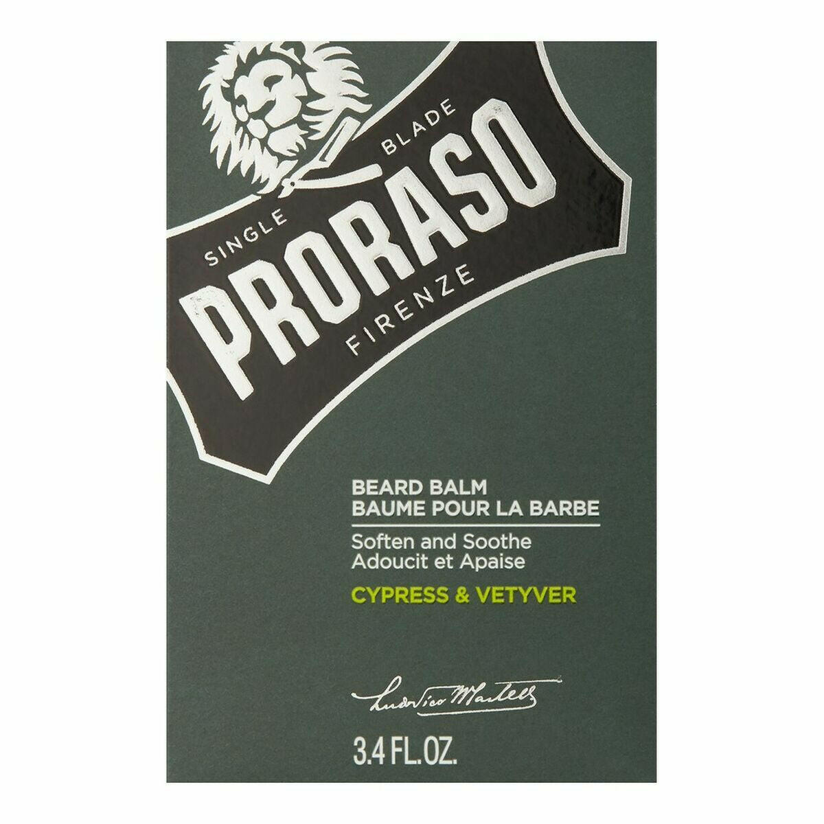 Bálsamo para la Barba Proraso Cypress & Vetyver 100 ml  Comprati.