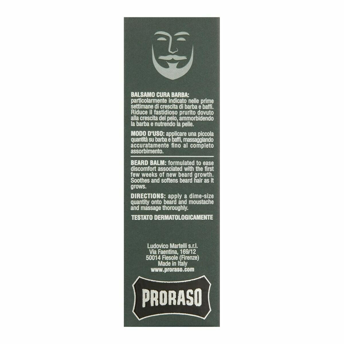 Bálsamo para la Barba Proraso Cypress & Vetyver 100 ml  Comprati.