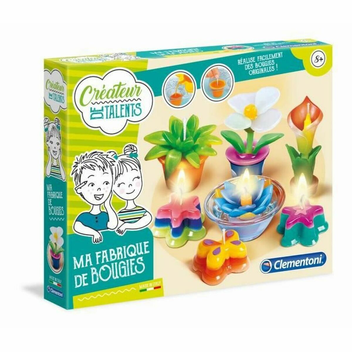 Juego de Manualidades Clementoni My Candle Factory  Comprati.