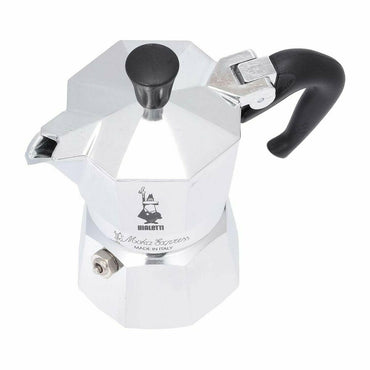 Cafetera Italiana Bialetti Moka Express Plateado Aluminio Metal 60 ml 1 Taza  Comprati.