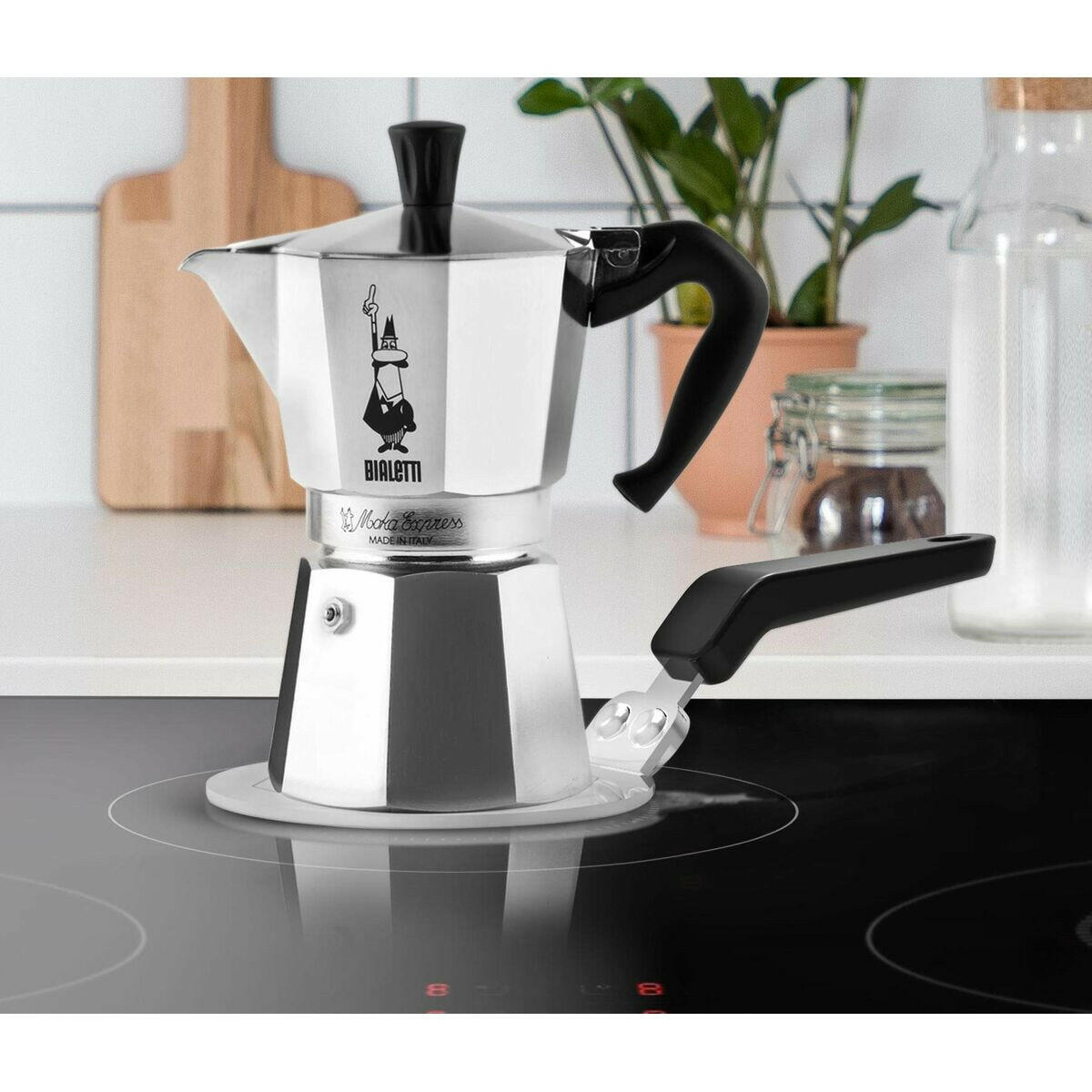 Cafetera Italiana Bialetti 990001164 Aluminio 4 Tazas 0,23 l  Comprati.