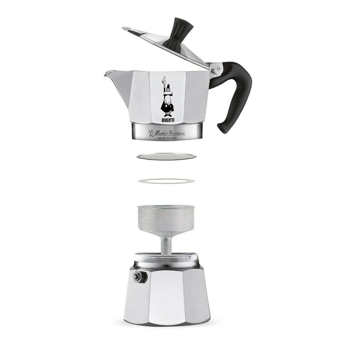 Cafetera Italiana Bialetti 502020049 Plateado Aluminio 900 ml  Comprati.