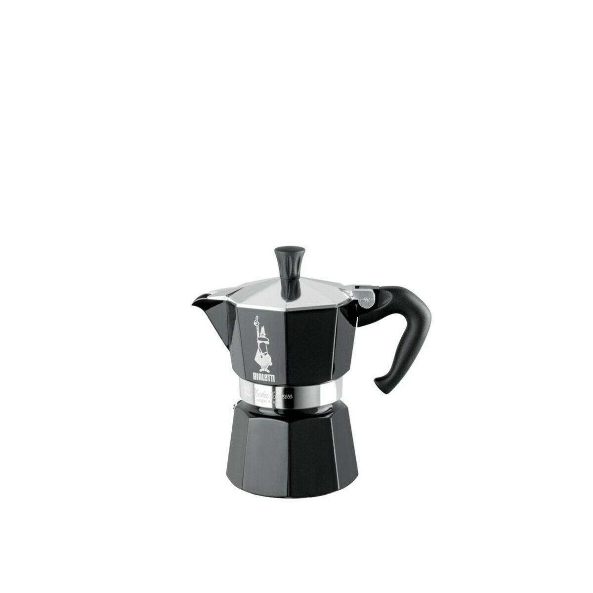 Cafetera Italiana Bialetti Moka Express Negro Aluminio 6 Tazas  Comprati.