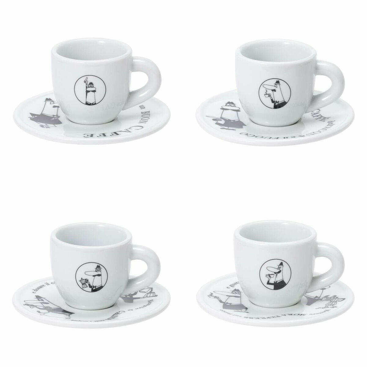 Juego de Café Bialetti 700000669 8 Piezas Multicolor  Comprati.