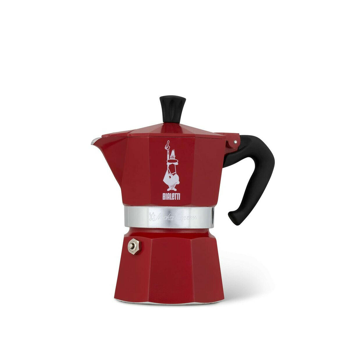 Cafetera Italiana Bialetti Moka Express Rojo  Comprati.