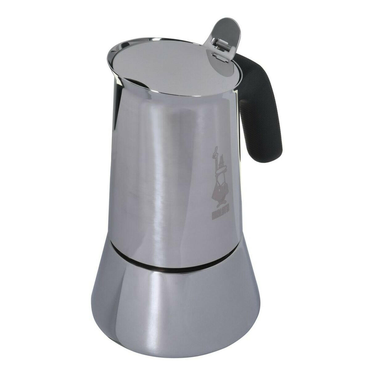 Cafetera Italiana Bialetti Plateado Acero Inoxidable 240 ml 6 Tazas  Comprati.