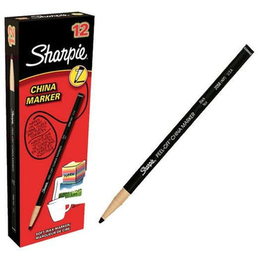 Marcador Sharpie China Permanente Negro 12 Piezas (12 Unidades) (1 unidad)  Comprati.