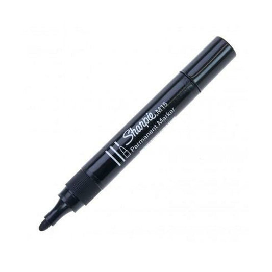 Rotulador permanente Sharpie M15 Negro 12 Unidades  Comprati.