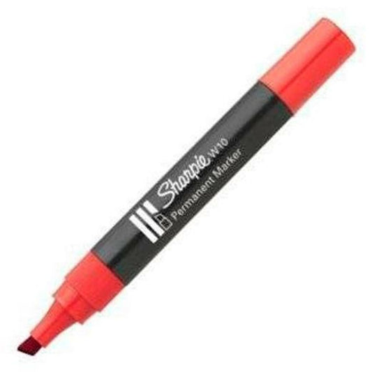 Rotulador permanente Sharpie W10 Rojo 12 Piezas  Comprati.