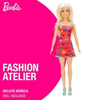 Estudio de Moda Barbie Fashion Workshop Muñeca Mesa de Luz  Comprati.