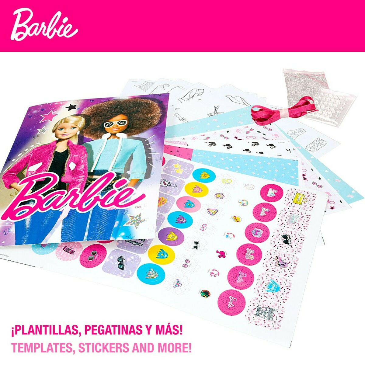 Estudio de Moda Barbie Fashion Workshop Muñeca Mesa de Luz  Comprati.