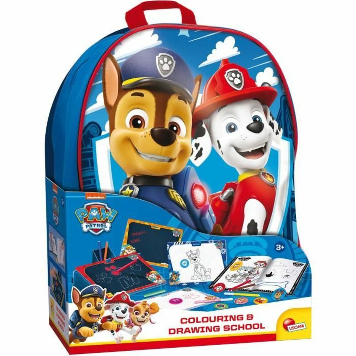 Caja de Actividades para Colorear Lisciani Giochi La Pat'Patrol Mochila  Comprati.