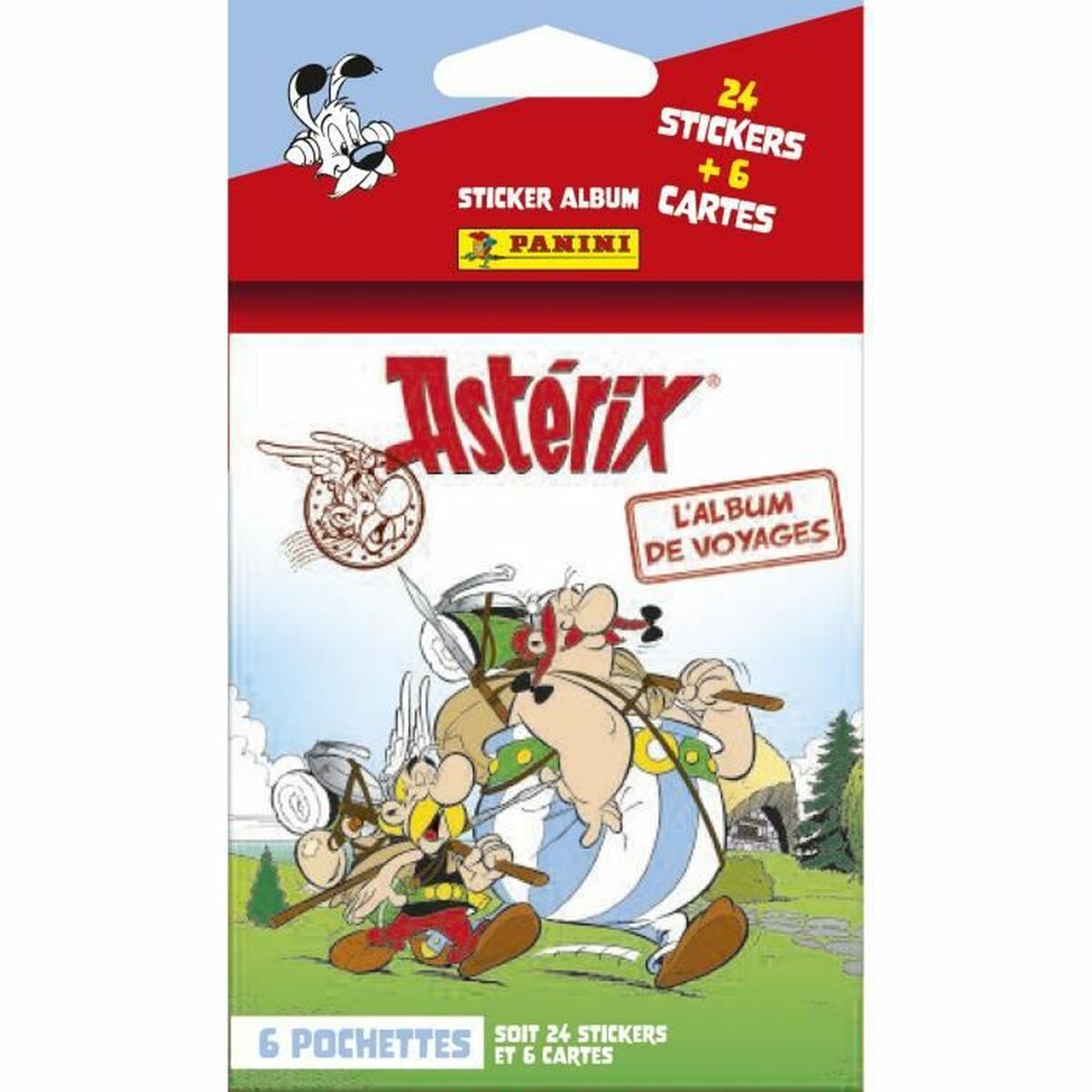 Pack de cromos Panini Astérix -  L'Album de Voyages 6 Sobres  Comprati.